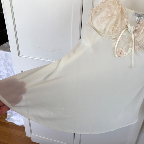 SEDUCTIVE WEAR By CINEMA EXOILE Lace Chemise Nightgown Lingerie Size Large - Picture 2 of 16